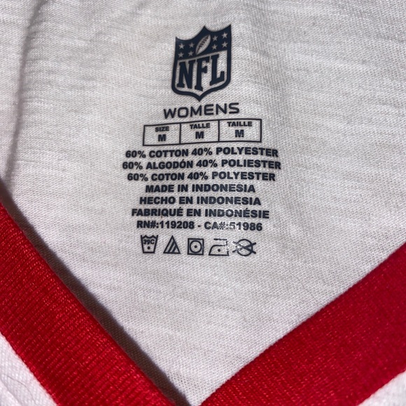 NEW YORK GIANTS Reebok T-Shirt Ladies Medium NFL - Picture 3 of 5